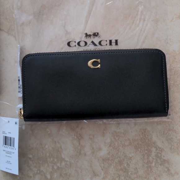 Coach Black Wallet - Picture 2 of 4